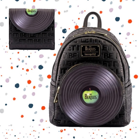 Loungefly The Beatles Let It Be Vinyl Record Faux Leather Wallet Loungefly The Beatles Let it be Vinyl Record Crossbody \u2013 Grotto